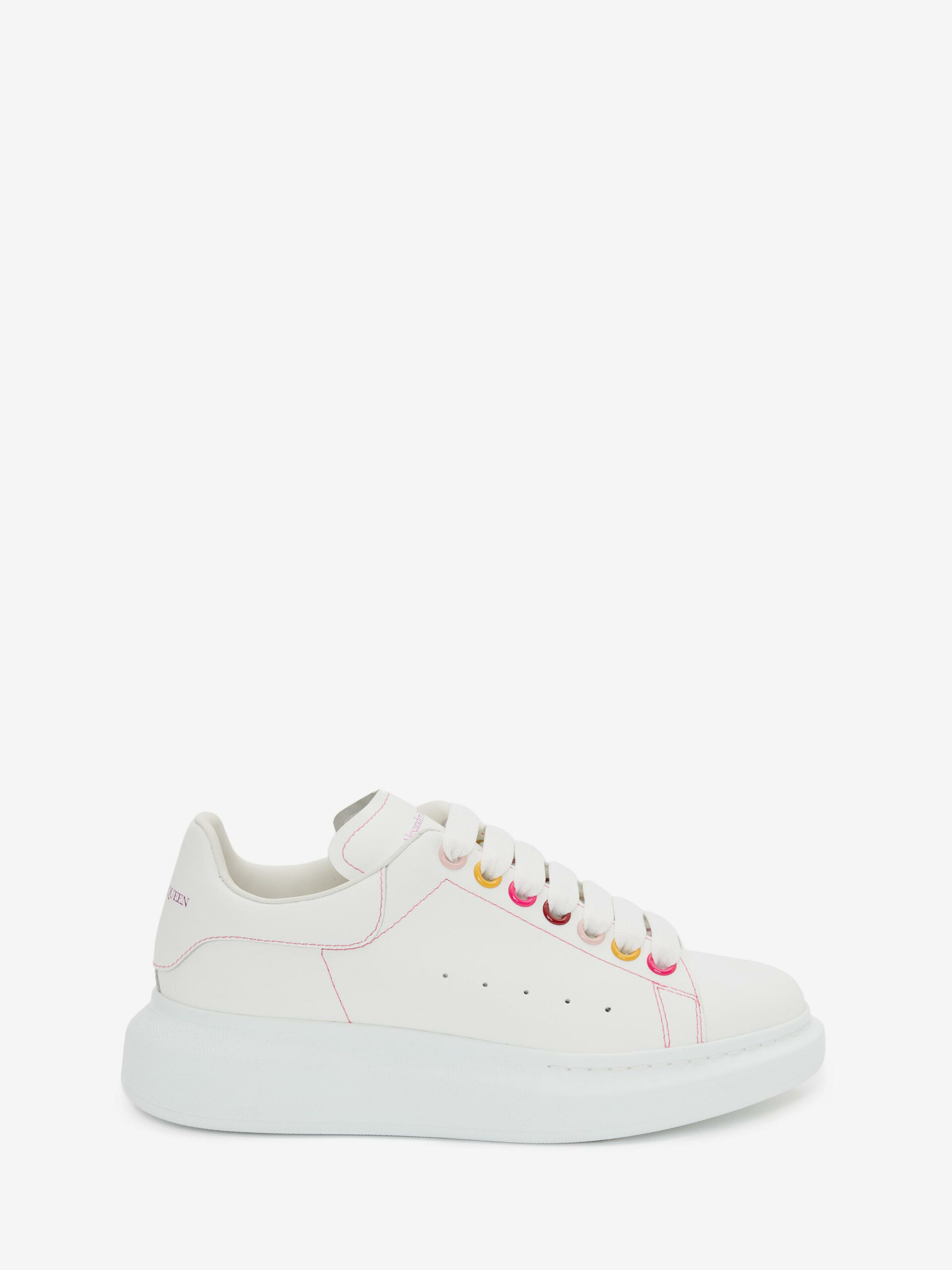 Women’s White/Multicolour Oversized Sneaker – Sarah Becks